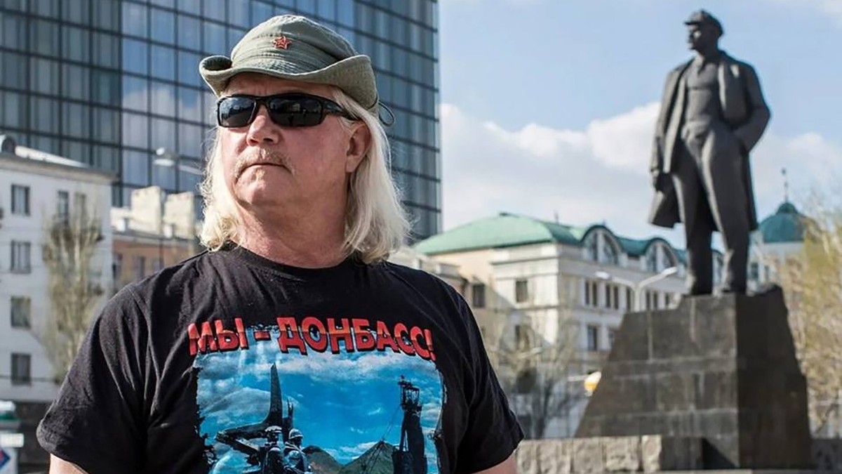 Russell Bentley, un american din Texas, pe vremea când făcea propagandă pentru Rusia lui Putin Foto: Profimedia