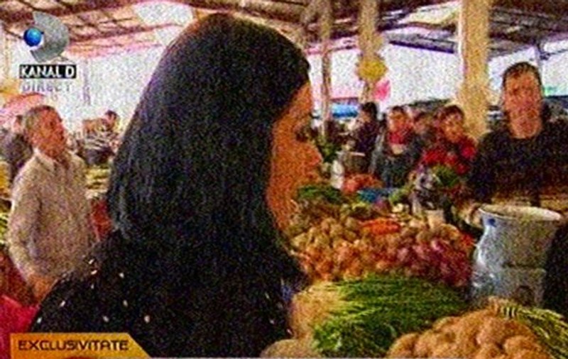 Gabriela Cristea a făcut cumpărăturile în direct: a plecat cu cartofii fără să plătească