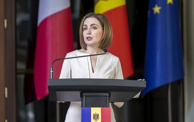 Președinta Moldovei, Maia Sandu | Foto: EPA