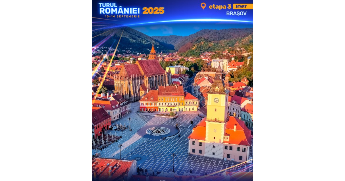 Turul Romaniei 2025, orasul Brasov, Piata Sfatului