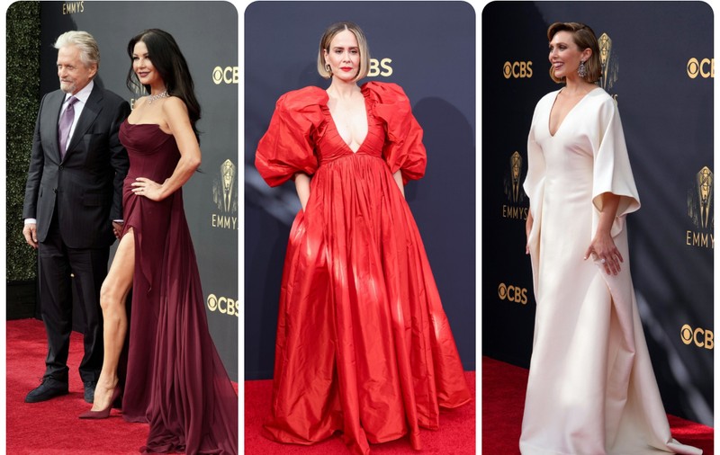 Ținute îndrăznețe la Premiile Emmy 2021. Catherine Zeta-Jones și Kate Winslet au surprins pe covorul roșu