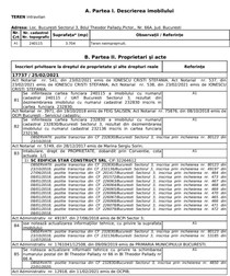 Extras ANCPI în care se arată că Edificia este proprietara terenului închiriat de Salubritate și Deszăpezire S3