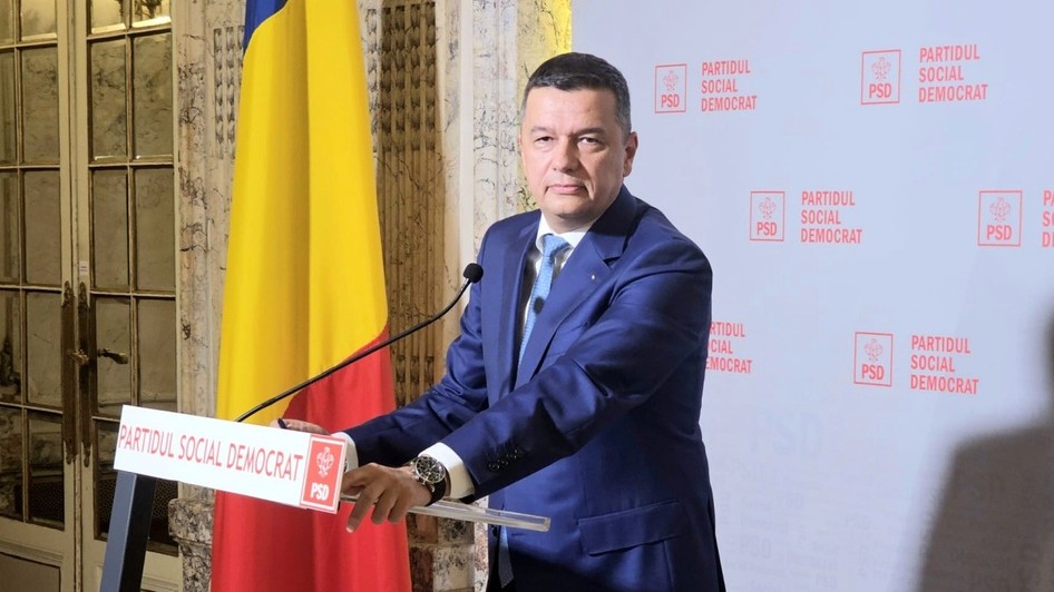 Sorin Grindeanu a fost ales în noiembrie 2025 președinte „plin” al PSD, după 6 luni în care a fost interimar în urma demisiei lui Marcel Ciolacu. Foto: Cristian Otopeanu / Libertatea