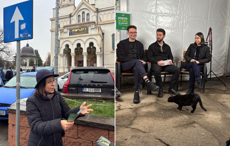 „Nu mă cicăli! Ciceală?” sau „Love Ana!”. La biserici, la târgul de Crăciun și în Ferentari, după Ana Ciceală, candidat la Primăria Capitalei