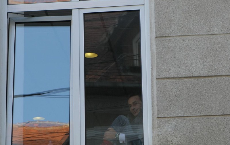 EXCLUSIV! CULMEA AUDIERILOR la DNA! Radu Mazăre, RELAXAT şi ZÂMBITOR, la cafea | FOTO