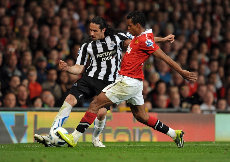 Jonas Guttierez (stânga) pe vremea când juca la Newcastle FOTO: EPA