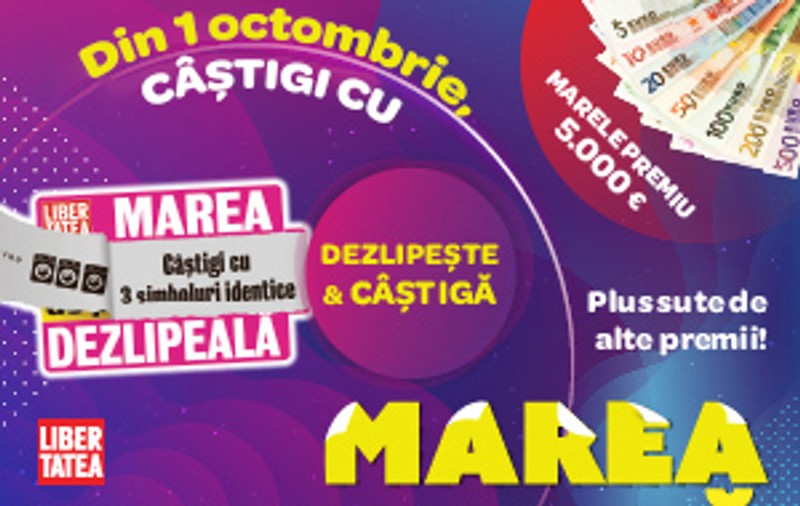 REGULAMENT CONCURS LIBERTATEA: “MAREA DEZLIPEALĂ”, campanie promoțională