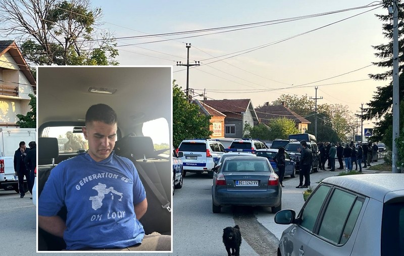 Un singur cuvânt repetat de zeci de ori a spus tânărul de 21 de ani când a fost arestat și întrebat de ce a ucis 8 oameni, în Serbia