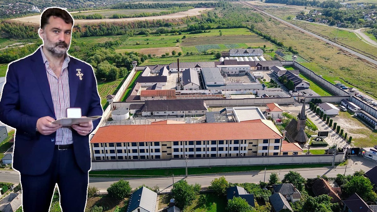 Horia Chiș, fostul director al Penitenciarului Baia Mare, a fost condamnat în primă instantă la șase ani de închisoare și șase luni pentru folosirea abuzivă a funcției. Sursa foto: Facebook/Penitenciar Baia Mare/Episcopia Ortodoxă Română a Sătmarului și Maramureșului