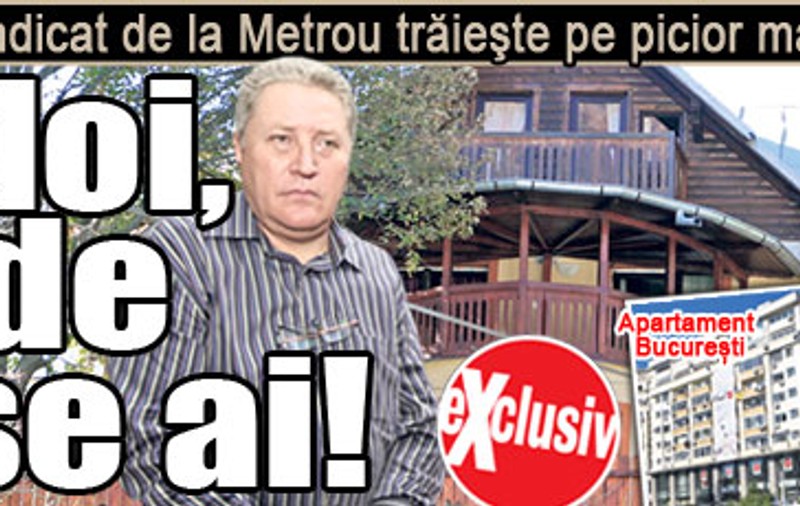 Exclusiv / Ion Rădoi, ce de case ai!