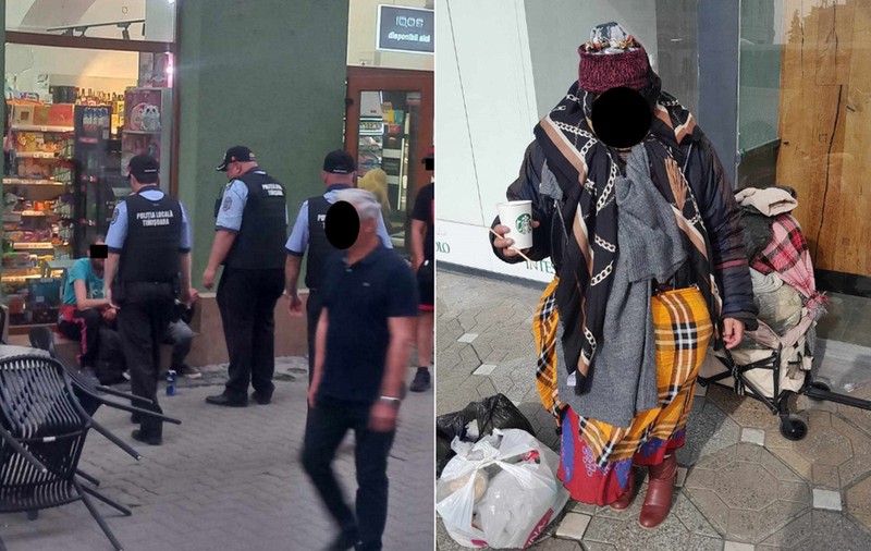Cerșetoria, scăpată de sub control la Timișoara. Viceprimarul Ruben Lațcău: „E evident că e vorba de un fenomen criminal organizat”