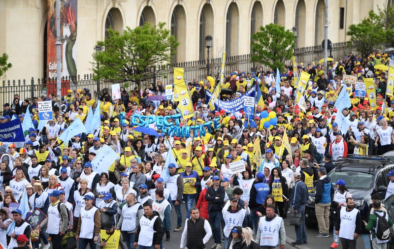 Greva continuă, profesorii se pregătesc să iasă în stradă. Lider sindical: „Deja am făcut demersuri. Vor fi proteste în mai multe județe, inclusiv în București”