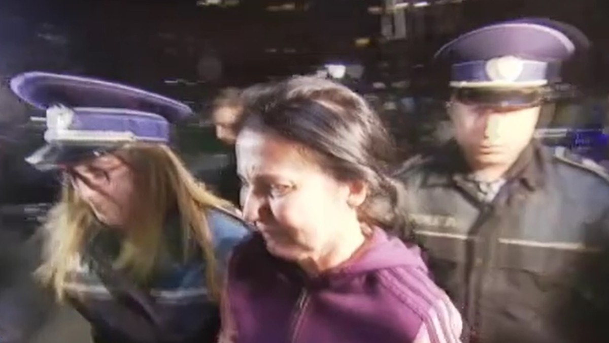 Sorina Pintea, primele imagini dupa ce a dost farestata. Foto: captura Stirile ProTV