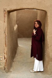 Daniela Zeca în timpul șederii sale în Iran. Sursa foto: Mihai Adrian Buzura