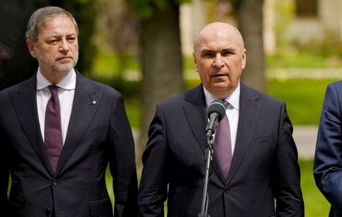 Președintele PNL, Ilie Bolojan, alături de Dan Motreanu, unul dintre cei mai importanți oameni din partid. Foto: Hepta