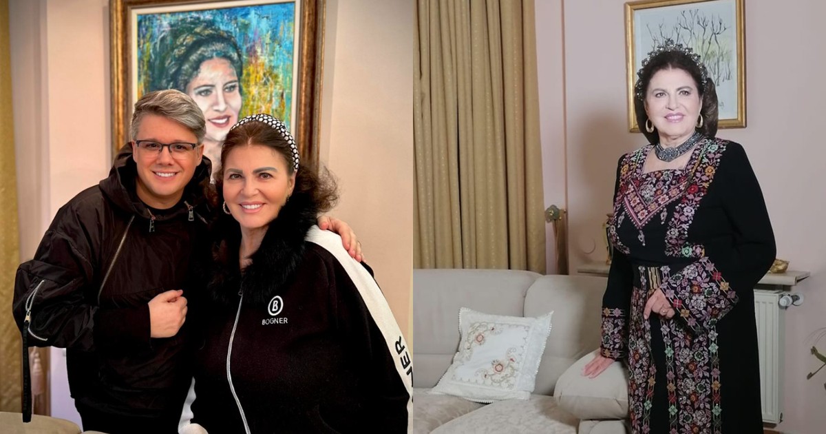 Irina Loghin și Fuego în casa ei