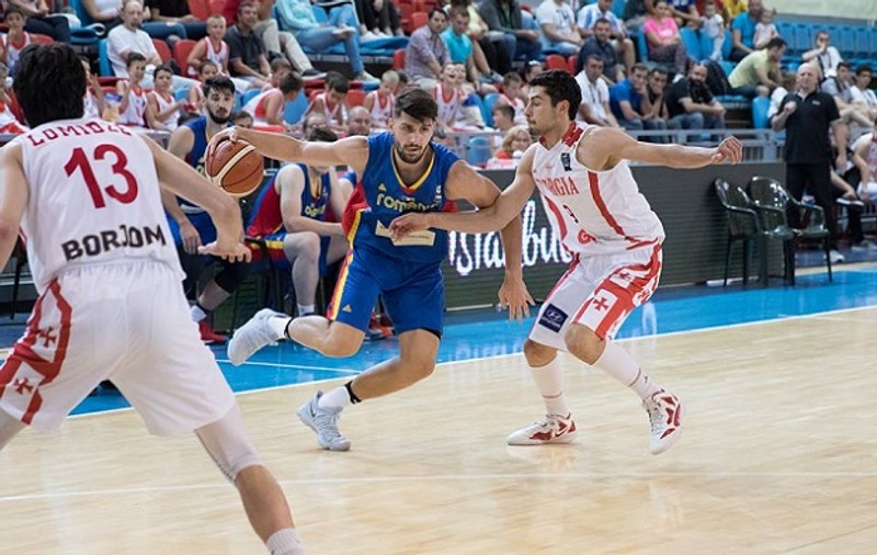 România, victorie cu Georgia la Campionatul European de baschet masculin U 20