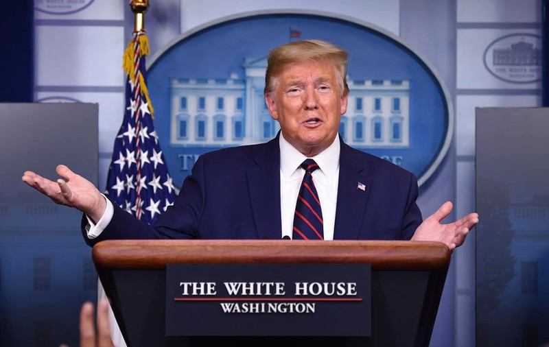 Donald Trump: Eu decid când va fi redeschisă economia SUA