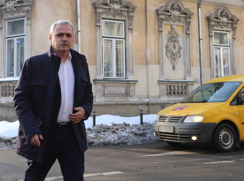 Liviu Dragnea, după întâlnirea, la hotel, cu lideri ai PSD
