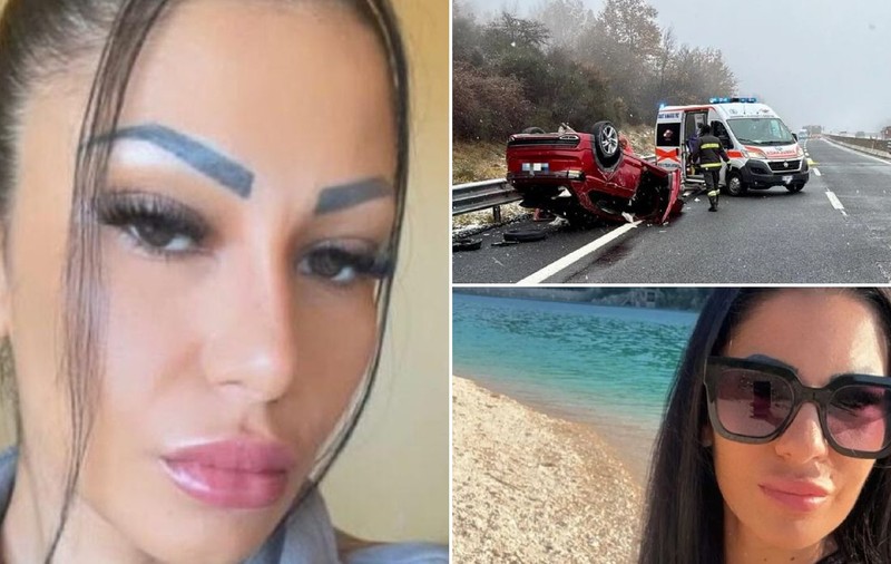 O tânără mămică din București a murit pe loc într-un accident cumplit pe A25, în Italia. Sidonia avea doar 36 de ani