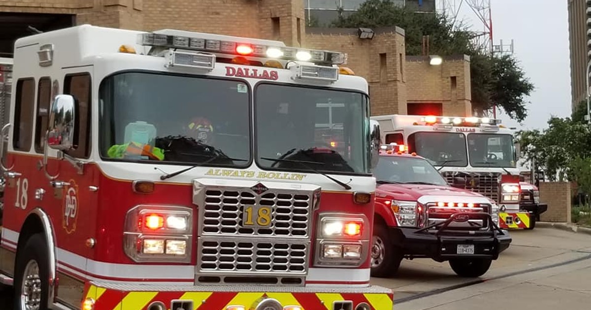Pompierii din Dallas au salvat un bebeluș nenăscut