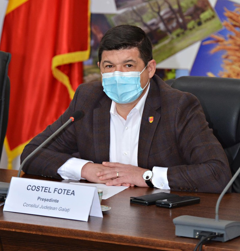 Costel Fotea, președintele CJ Galați