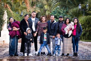 Belle, împreună cu familia ei din România. Foto: Operation Underground Railroad