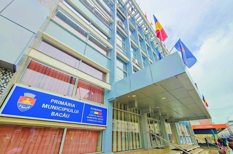 Primăria Municipiului Bacău. Foto: Facebook