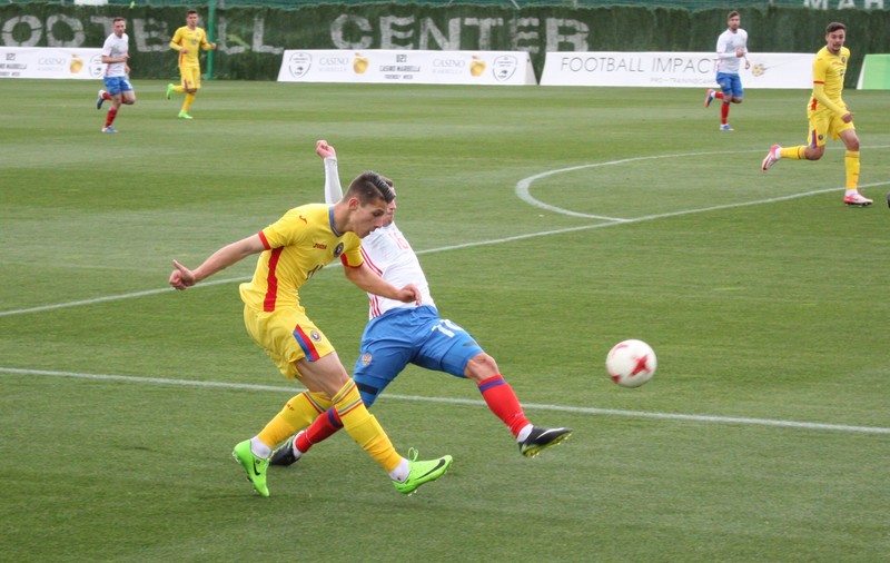 LIVE TEXT. Amical România U21 - Rusia U21 1-5. Umilință la primul test pentru selecționata lui Isăilă. Ianis Hagi, assist sub privirile tatălui
