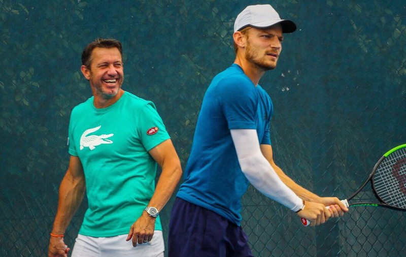 Thierry Van Cleemput, oficial antrenorul Simonei Halep