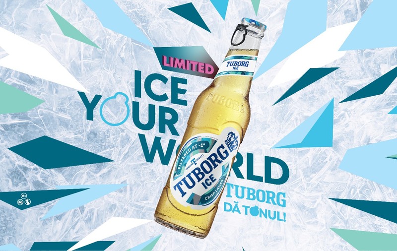Tuborg lansează un produs ideal pentru vară:  Tuborg ICE în ediție limitată