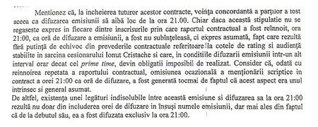 Extras din declarația prezentată instanței de fostul președinte-director general al SRTv Doina Gradea