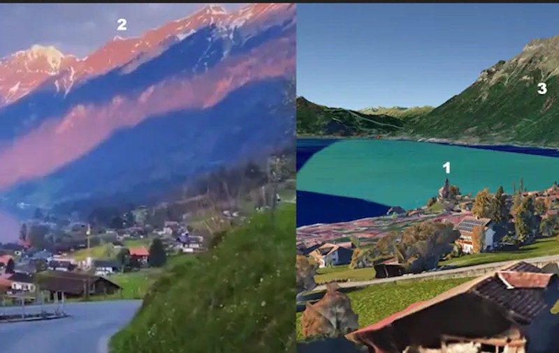 Presa de stat de la Beijing, acuzată că promovează China folosind imagini cu munții Elveției