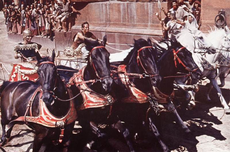 Charlton Heston în “Ben-Hur”