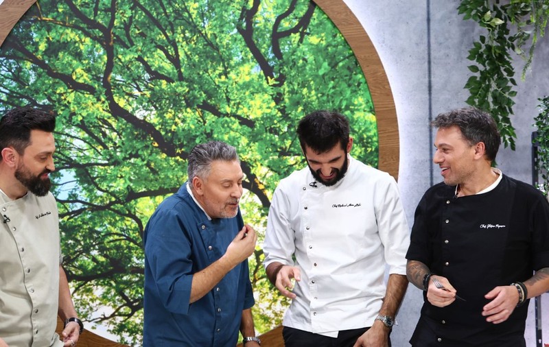 Chef Ștefan Popescu de la „Chefi la cuțite”, pus în dificultate de colegii săi. „Ghinionul mă urmărește sezonul ăsta”