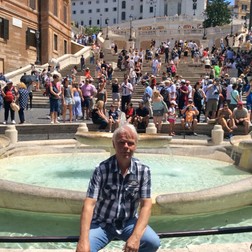La Fontana di Trevi, în Italia