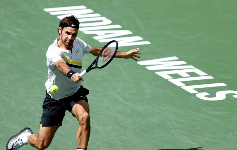 Roger Federer, în finala Mastersului de la Indian Wells. Luptă pentru trofeu cu Juan Martin Del Potro