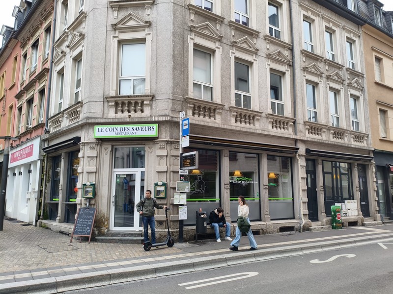 Restaurantul românesc Le Coin des Saveurs din Luxemburg. Foto: Denis Grigorescu