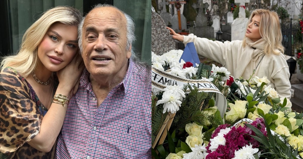 Loredana Groza a mers la mormântul tatălui ei