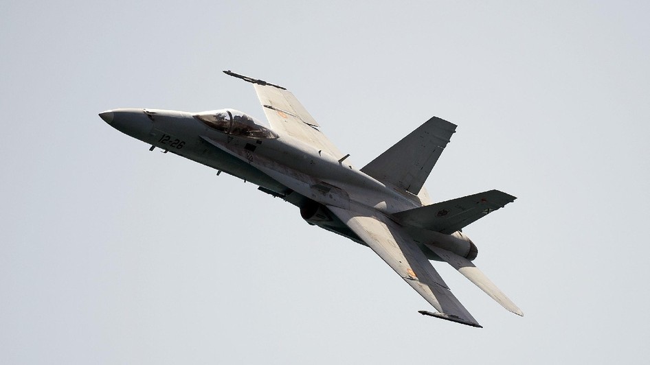 avion-f-18 spania
