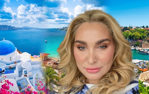 Ioana Timofte si vacantele de lux, Santorini, Mallorca, Antalya Sursa foto Shutterstock copy