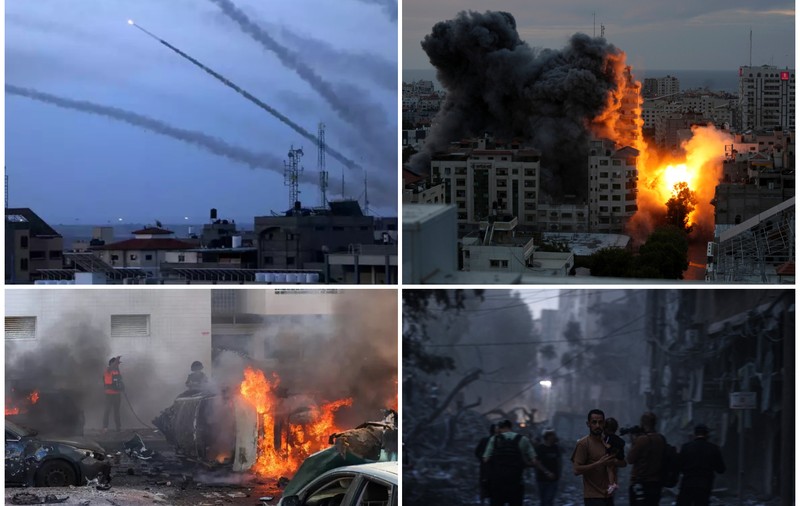 Israel, atacat de Hamas cu mii de rachete. „Suntem în război”, spune Netanyahu. Bombardamente puternice în Fâșia Gaza