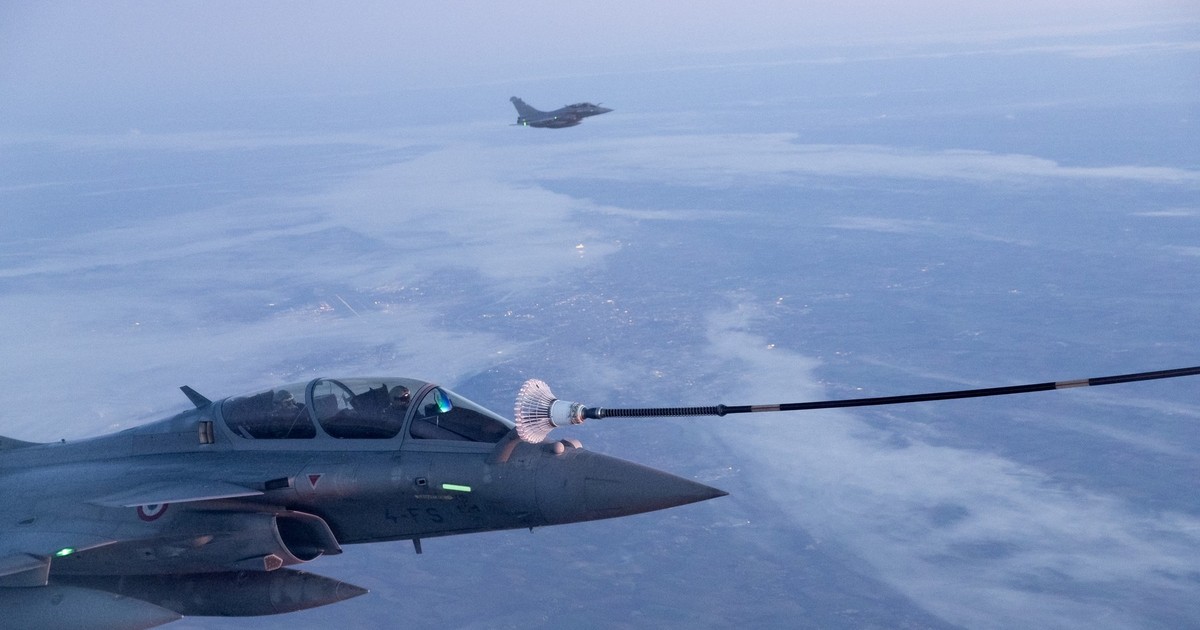 Avion francez Rafale în cadrul exercițiului „Poker” Foto: Profimedia