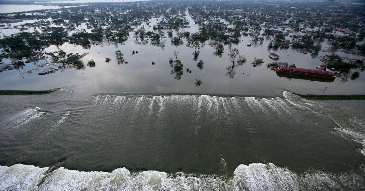 New Orleans, oraș aflat sub nivelul mării, a fost devastat de uraganul Katrina în 2005. Foto arhivă: EPA