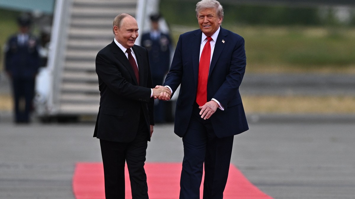 Donald Trump, Vladimir Putin Alaska