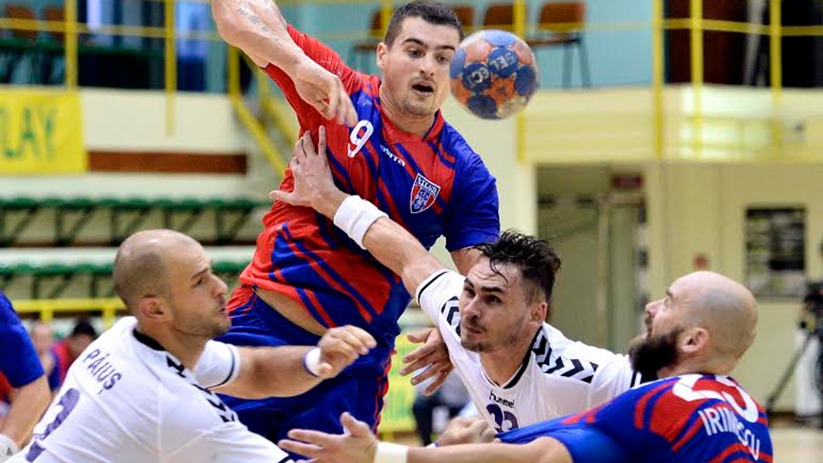 Steaua a pierdut șefia în Liga Națională de handbal masculin