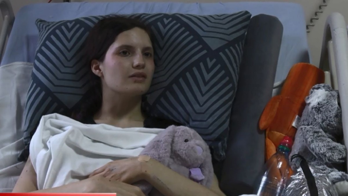 Veronika Osințeva, pe patrul de spital
