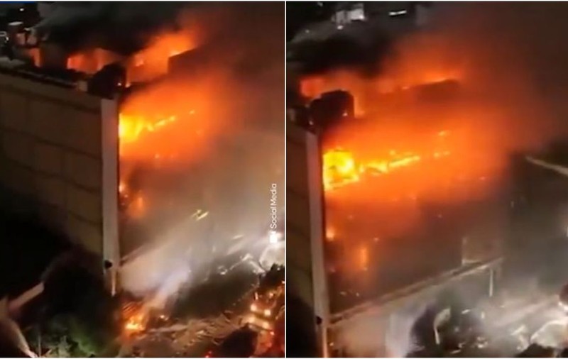 Cel puțin 55 de morți și alte zeci de răniți, în urma unui incendiu masiv dintr-un mall, în Irak. Oamenii s-au refugiat pe acoperiș să scape de flăcări | Video