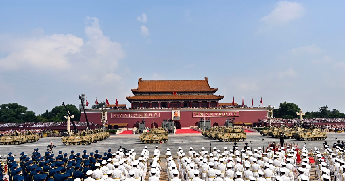 Paradă fără precedent în China. Foto Profimedia