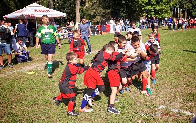 Eveniment emoționant în rugby! Prima ediție a "Trofeului Petre Mitu" pentru copii! GALERIE FOTO